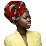 Ethnic Ankara Headscarf Wrap Cover