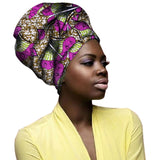 Ethnic Ankara Headscarf Wrap Cover