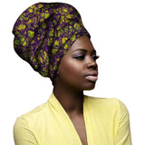 Ethnic Ankara Headscarf Wrap Cover