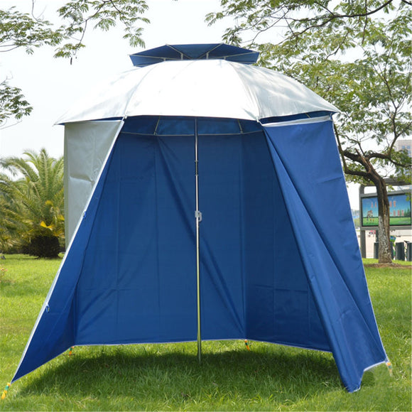 4.8M Sun Shade Anti-UV Cloth Rainproof Wall Cloth Fishing Umbrella