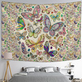 Bohemian Style Butterfly Tapestry Wall Hanging