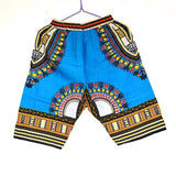 African Dashiki 100% Cotton Short Pants