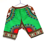 African Dashiki 100% Cotton Short Pants