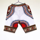 African Dashiki 100% Cotton Short Pants