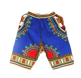 African Dashiki 100% Cotton Short Pants