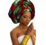 African Fashion Print Cotton Headwear