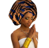 African Fashion Print Cotton Headwear