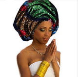 African Fashion Print Cotton Headwear